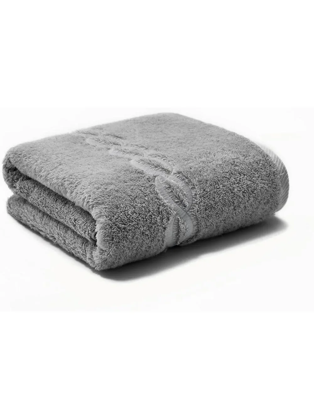 Luxurious 1000g Oversized Grey Egyptian Cotton Bath Towel 63
